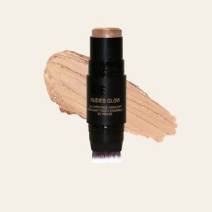 Nudestix NUDIES Glow All Over Face Highlight is BUBBLY BEBE